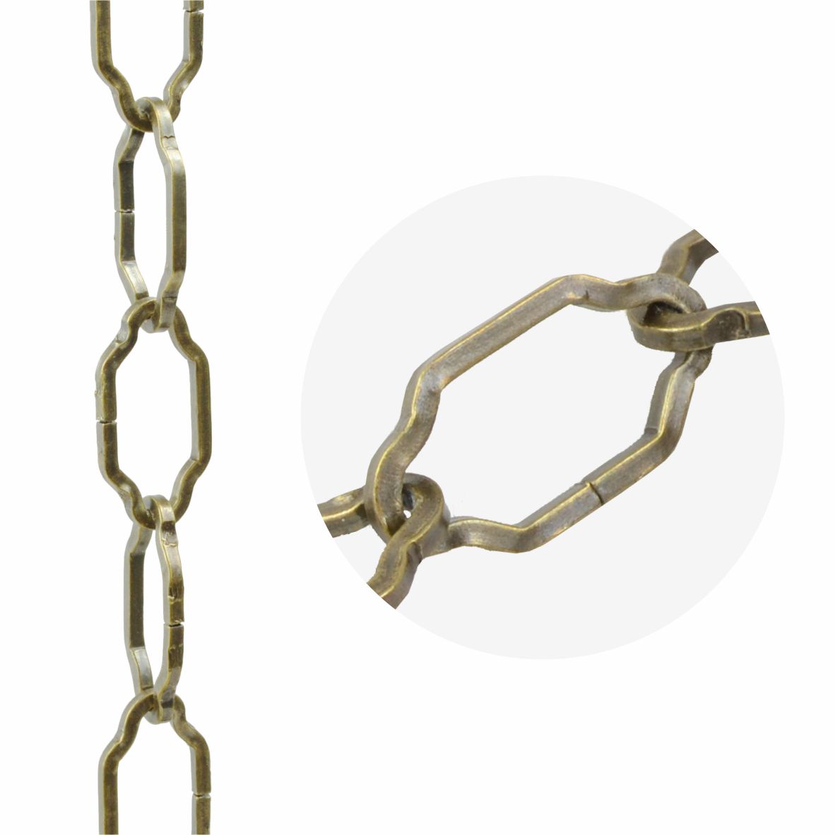 Antique Rustic Steel Decorative Gothic Chain